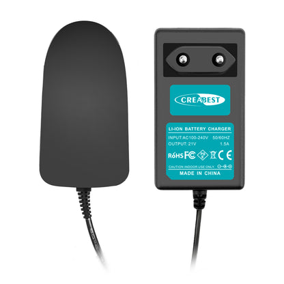 SHENTEC Chargeur Li-ion 18V pour Bosch PST 18 LI PSB 18 LI-2 1600Z00000 1600Z0003U