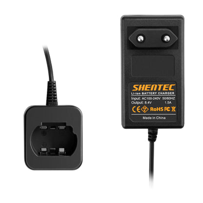 SHENTEC Chargeur de batterie Li-ion 7,2V pour Dewalt DCB080 DCF680N1 DCF682 DCF680G2 DW4390