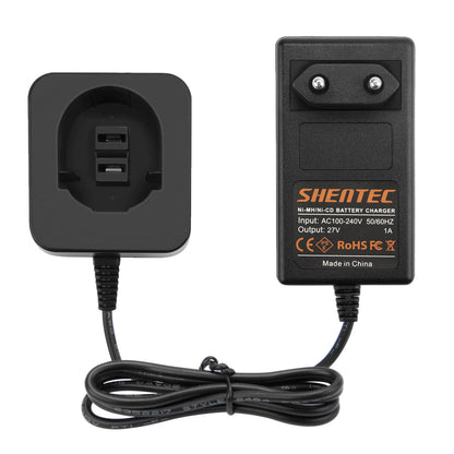 Chargeur de batterie SHENTEC pour Dewalt DW925K-2, DW925K2, DW920K, DW920K-2 (1.2V–18V)