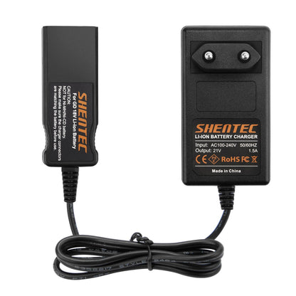 SHENTEC Chargeur de batterie Li-ion 18V pour Gardena BLi-18 9840-20 9839-20 9837-20 9838-20