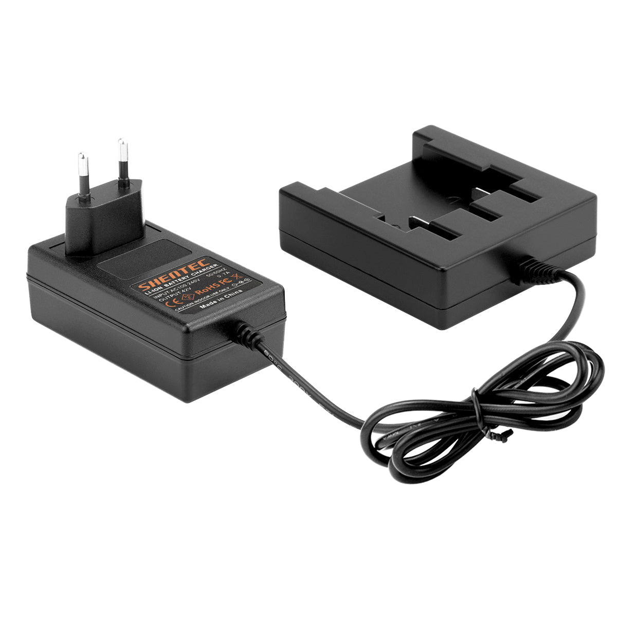 SHENTEC Chargeur de batterie lithium 40V pour GreenWorks 29472 29282 24322 25302 G-MAX
