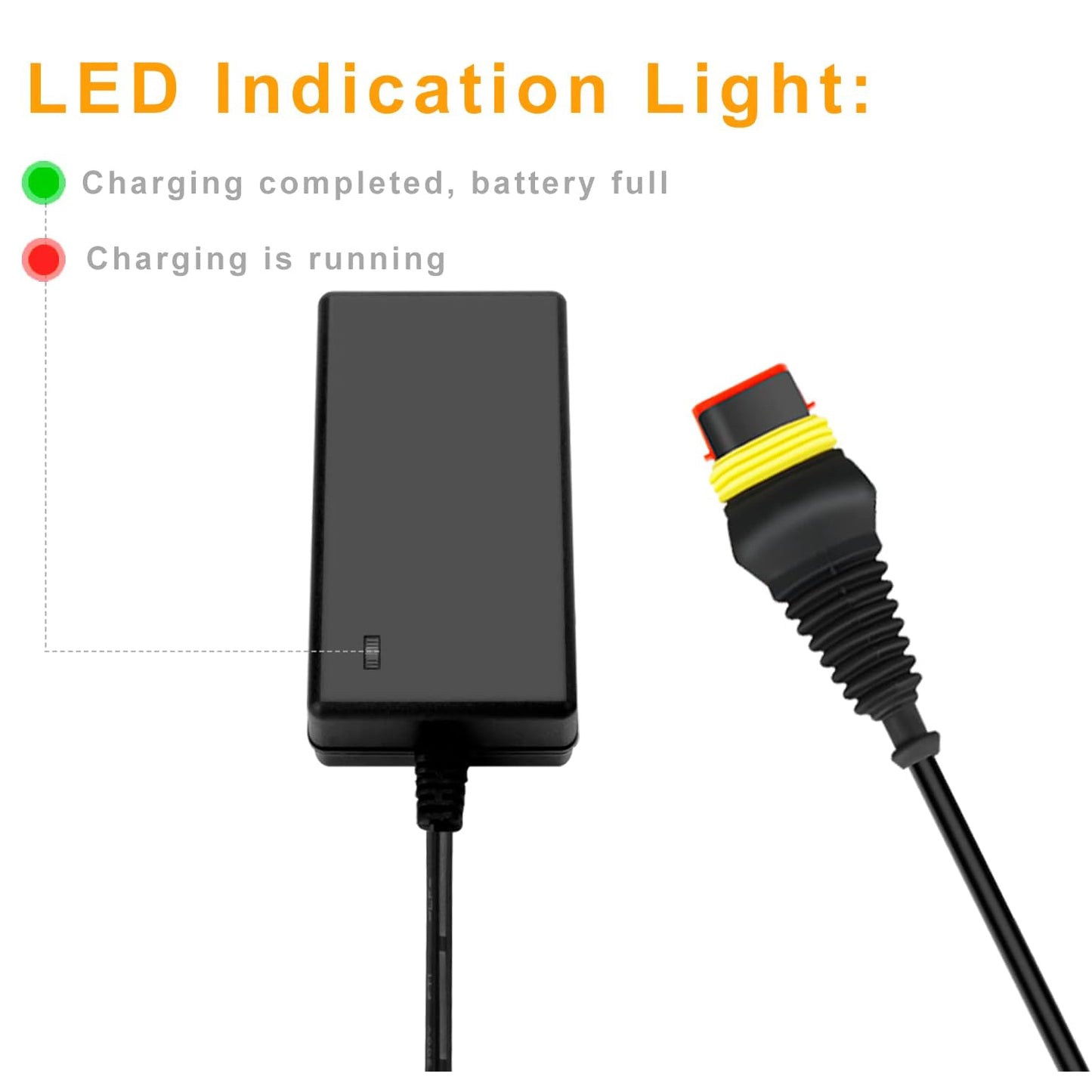 SHENTEC 28V 1.3A Battery Charger For Husqvarna Automower 105 305 310 Mark II 315 Mark II, 315 Mark II, Robot Lawnmower