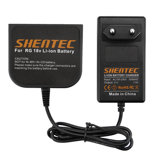 Chargeur de batterie Li-ion SHENTEC 18V pour AEG M1830R B1820R L1815R B1830R BUS18X B1814G BX18