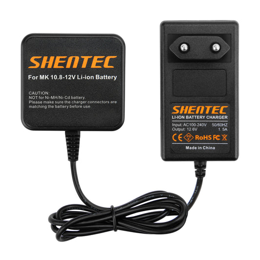 Chargeur de batterie SHENTEC pour Makita 10.8V BL1013 BL1014 DT01 ML101 LCT203W 194551-4