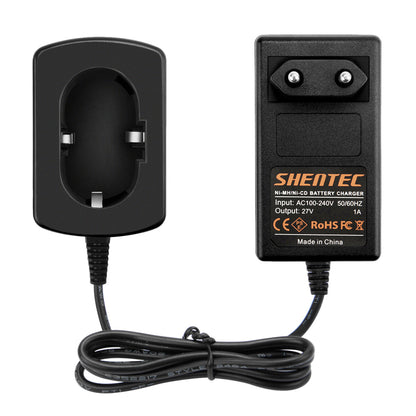 SHENTEC Chargeur de batterie Ni-MH pour Makita PA09 9120 9122 6203D 6207D 6222D 9100