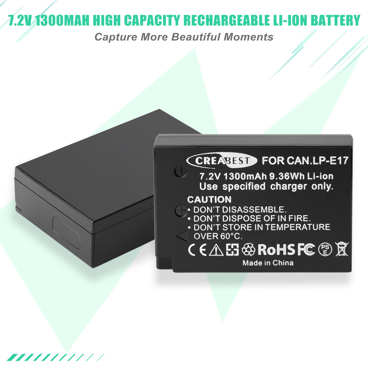 2x Batterie LP-E17+Chargeur Pour Canon M3 200D 250D 750D 850D 800D X8i X9 77D M6 M5