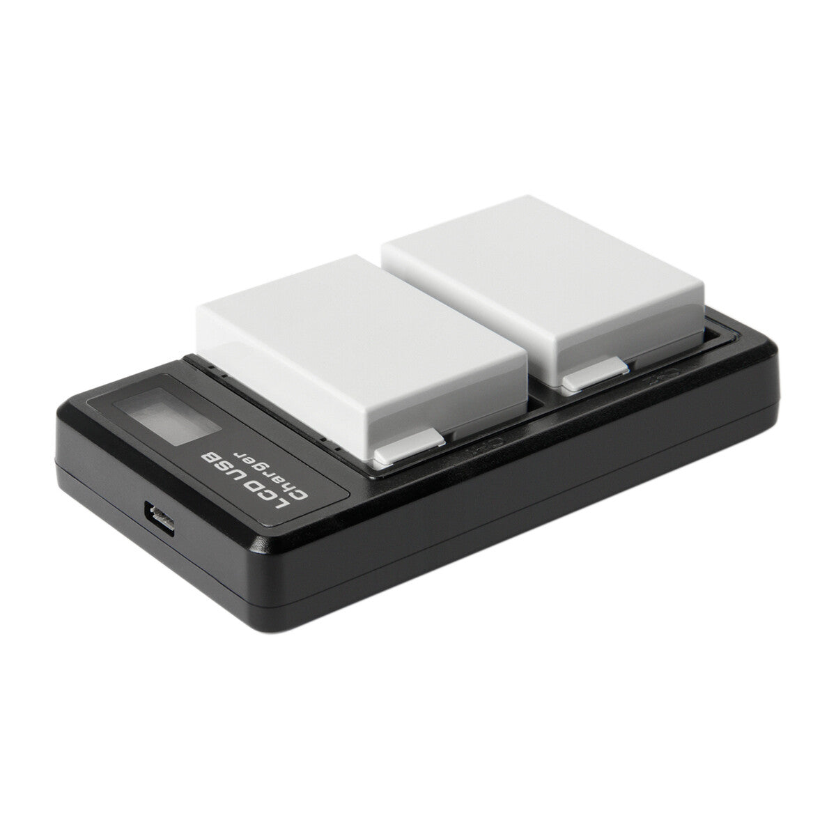 SHENTEC 2x Batterie LP-E8 + Chargeur Double Pour Canon EOS 550D 600D 650D 700D Kiss T2i X4 X5