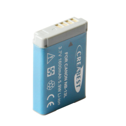 2x Batterie NB-13L + chargeur LCD pour Canon PowerShot SX620 HS G5X G7X Mark III II