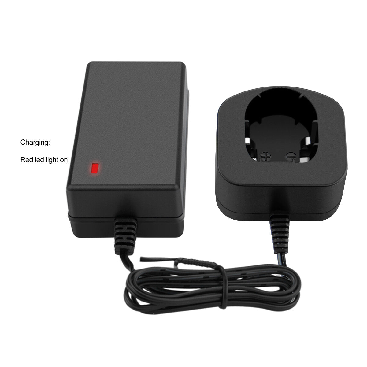 SHENTEC Chargeur de batterie 18V pour RYOBI BPL18151/P105/P106/P108/P102/CMD-1802/CMI-1802