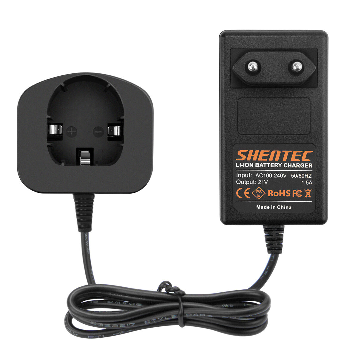 SHENTEC Chargeur de batterie 18V pour RYOBI BPL18151/P105/P106/P108/P102/CMD-1802/CMI-1802
