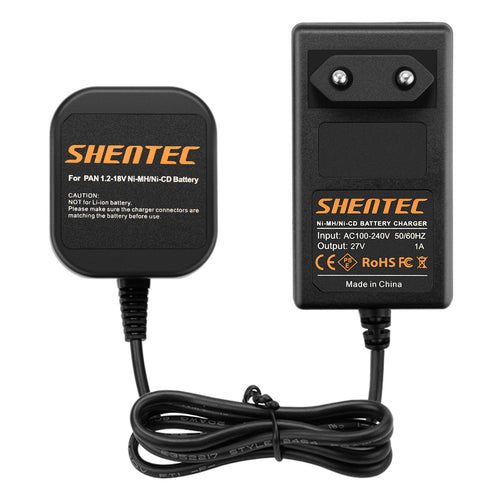 Chargeur de batterie SHENTEC pour batteries Panasonic 7.2V-18V Ni-MH/Ni-Cd EY9106B EY9200 EY9001 EY9005B