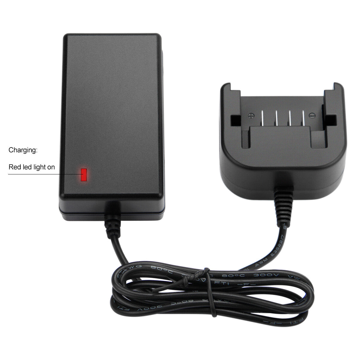 SHENTEC Chargeur de batterie Li-ion pour Worx 20V WX678 WG259 WX390.1 WX393.3 WG549E.9 WA3551.1