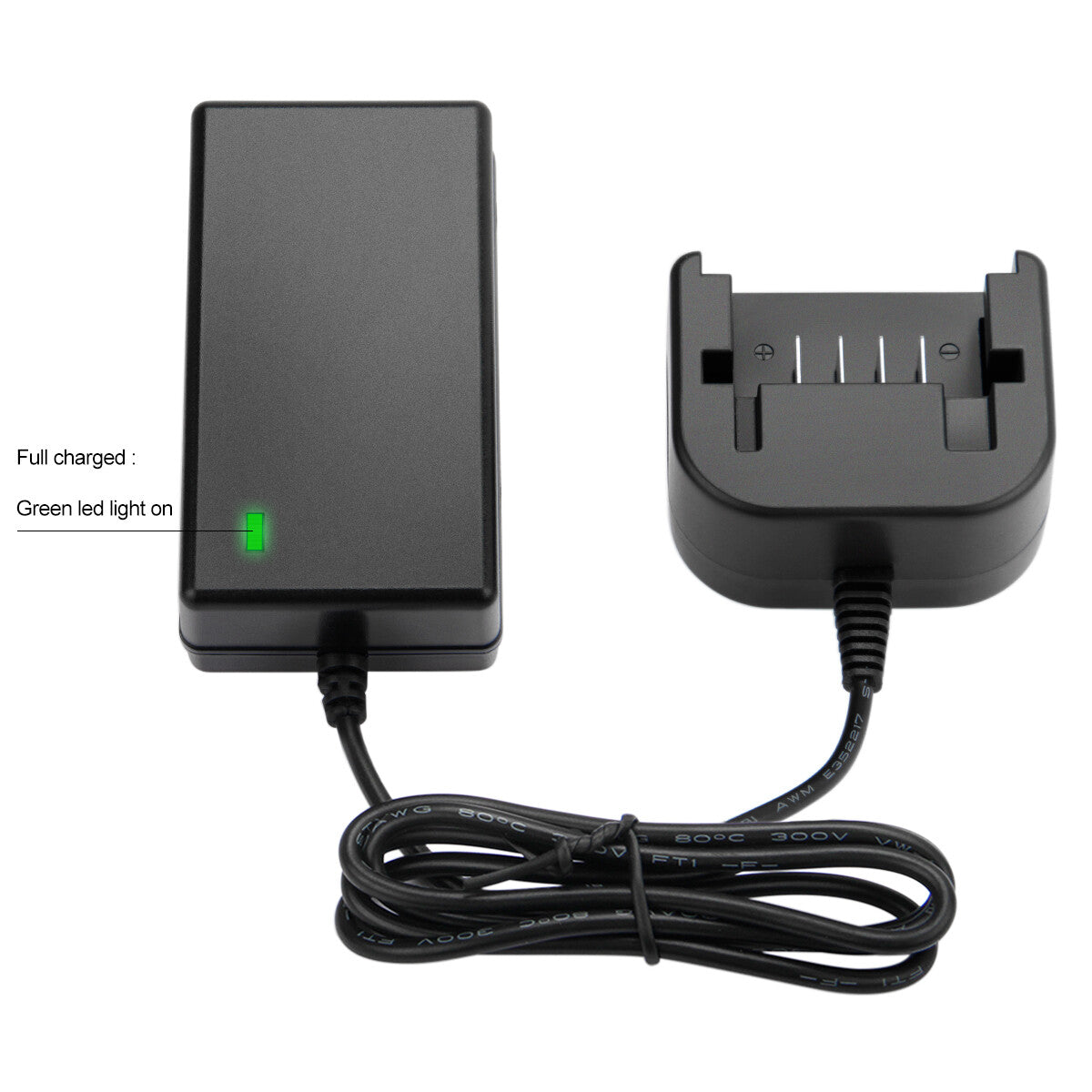 SHENTEC Chargeur de batterie Li-ion pour Worx 20V WX678 WG259 WX390.1 WX393.3 WG549E.9 WA3551.1