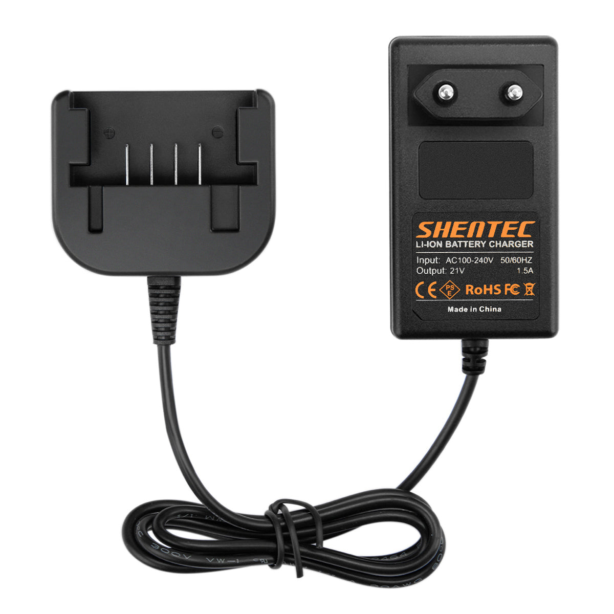 SHENTEC Chargeur de batterie Li-ion pour Worx 20V WX678 WG259 WX390.1 WX393.3 WG549E.9 WA3551.1