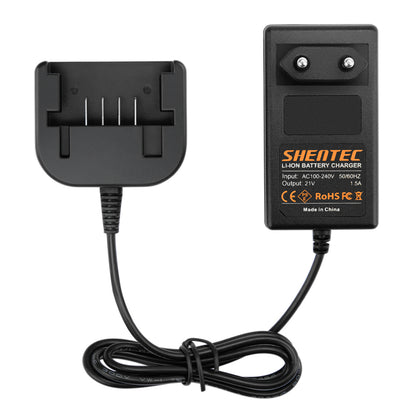 SHENTEC Chargeur de batterie Li-ion pour Worx 20V WX678 WG259 WX390.1 WX393.3 WG549E.9 WA3551.1