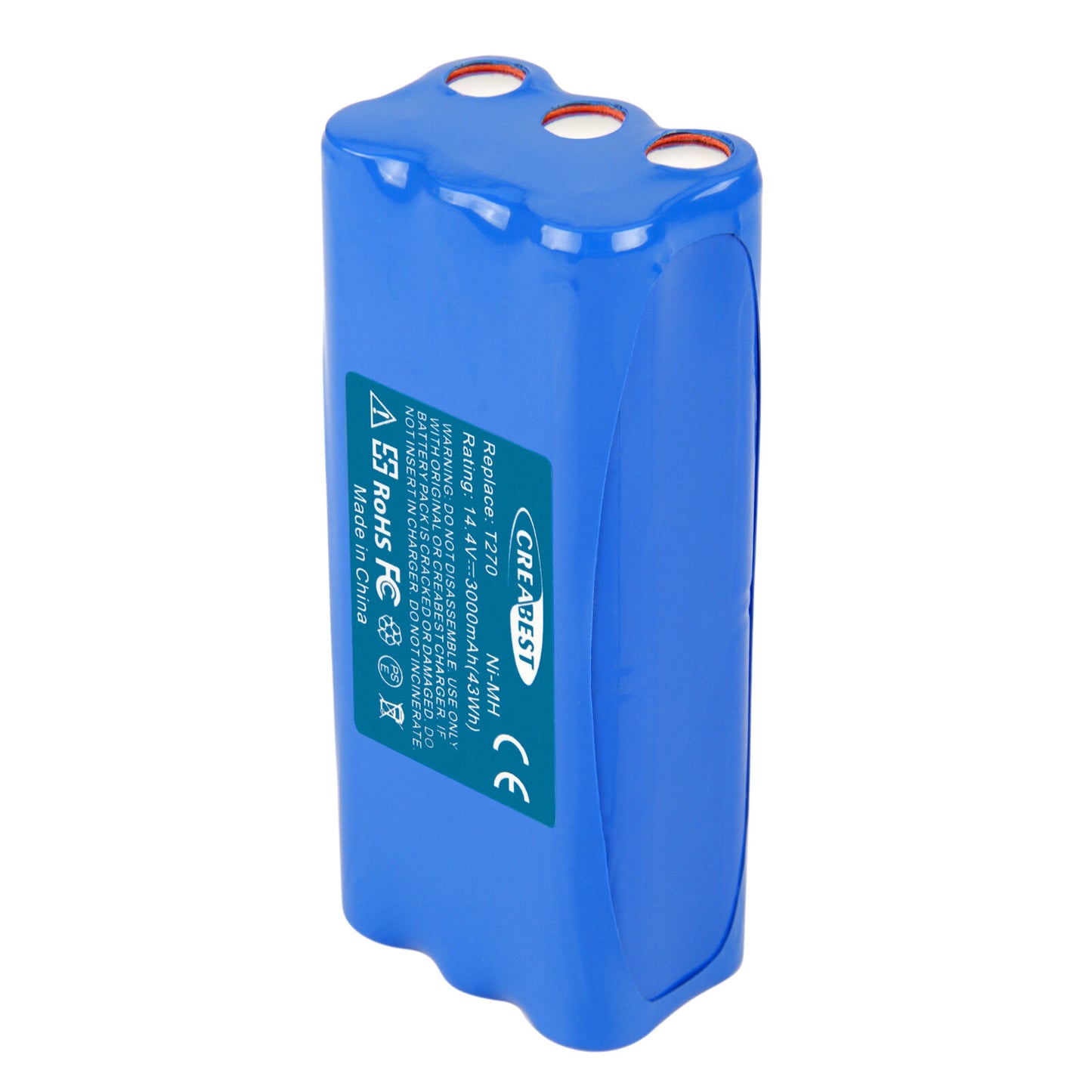 SHENTEC 14.4V 3.0AH NI-MH BATTERIE DE REMPLACEMENT POUR DIRT DEVIL M606 M607 M612 M610 M607 0606004/R1-BATTER