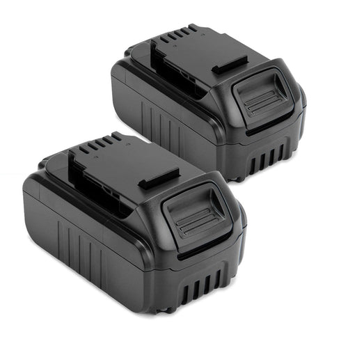 SHENTEC Lot De 2 Batteries Li-ion 14.4V 5AH Pour DeWalt DCB142 DCB141 DCB140 DCD720 DCD735 DCD730