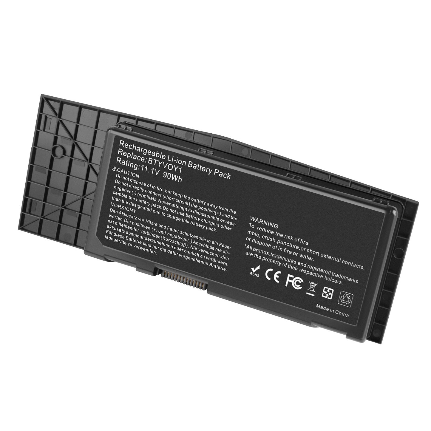 11.1V C0C5M CN-07XC9N BTYVOY1 7XC9N Batterie Pour Dell Alienware M17x R3 M17x R4