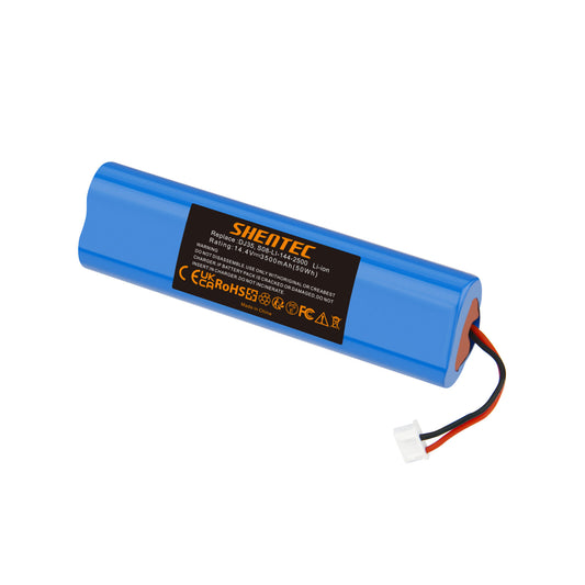 SHENTEC Batterie lithium-ion 3500mAh 14,4V pour Ecovacs Deebot DJ35 DJ36 DK35 DK36 DK520 DN520