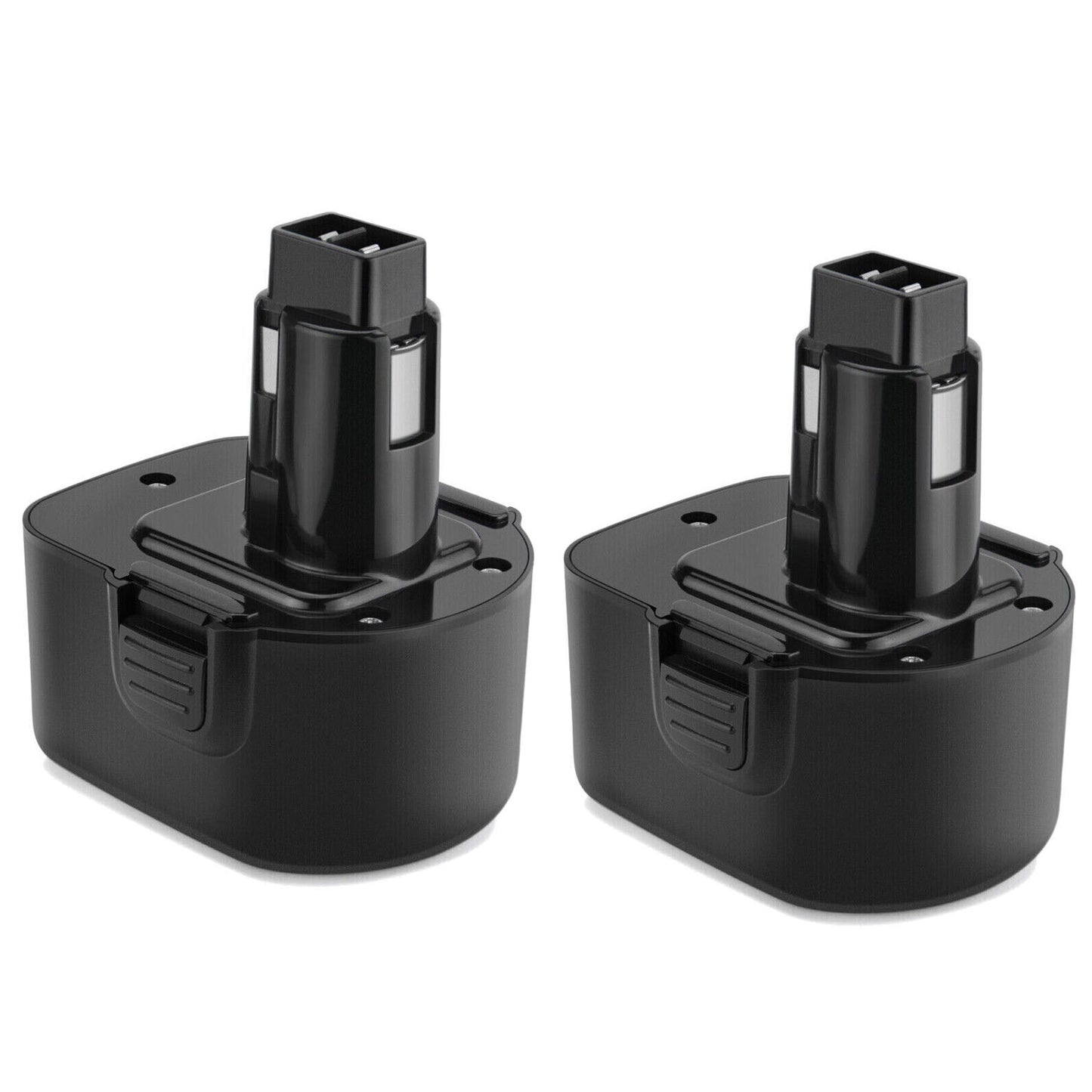 SHENTEC Pack de 2 Batteries Ni-MH 4000mAh 12V pour Dewalt DE9074 DW9071 DE9501 DE9075 DC981 DW9072