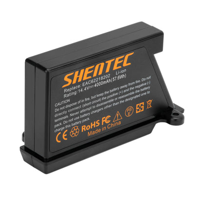 SHENTEC 2X 14.4V 4.0Ah Li-ion Batterie pour LG EAC60766104 EAC60766105 EAC60766101 VR1012W
