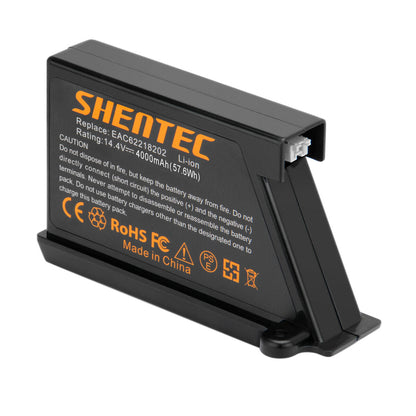 SHENTEC 2X 14.4V 4.0Ah Li-ion Batterie pour LG EAC60766104 EAC60766105 EAC60766101 VR1012W
