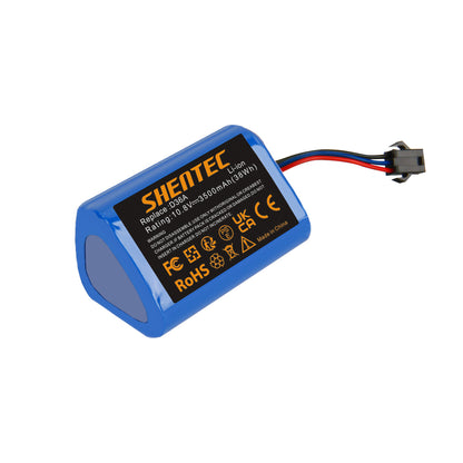 SHENTEC 3.5Ah 10.8V Li-Ion Batterie de Remplacement pour Ecovacs DA60 - Darfon ZJ1450 Ecovacs D36A D36B DA60