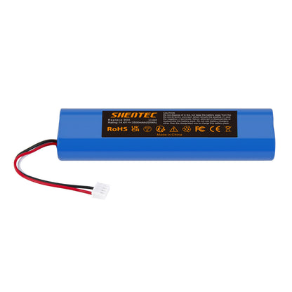 SHENTEC Batterie de remplacement Li-ion 3.5Ah 14,4V pour Ecovacs Deebot Ozmo 900 901 905 920 S01-LI-148-2600