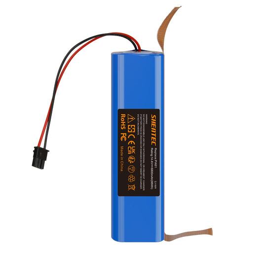 SHENTEC Batterie de remplacement 14.4V 6.8Ah pour Eufy RoboVac X8 T226X, X8 Pro, X8Hybrid, Remplace PA61