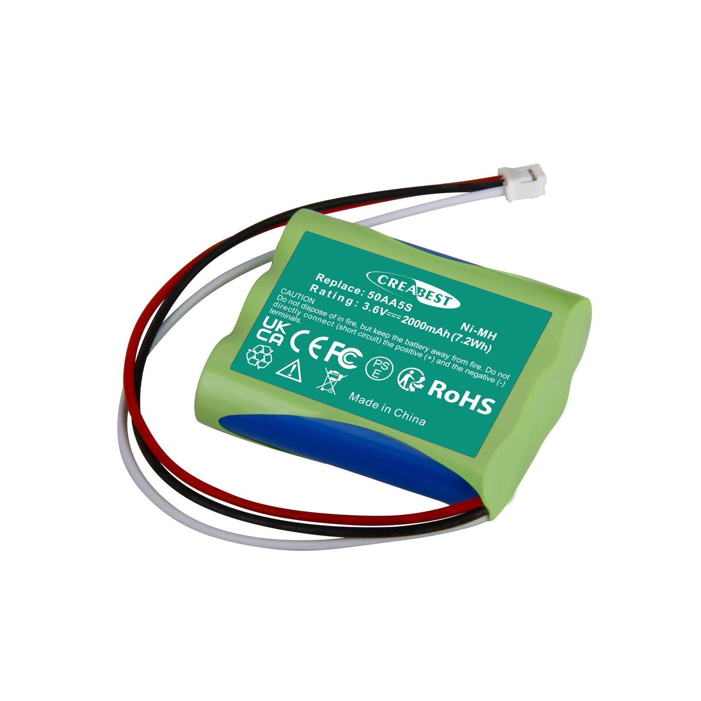 Batterie De Remplacement Ni-MH 3.6V 2000mAh Pour Tonies Toniebox Musicbox Soundbox 50AA5S