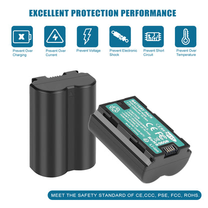 2x Batterie NP-W235 + Chargeur Double Pour Fujifilm GFX 100S 50S II X-H2S X-T5 XT4 X-T4