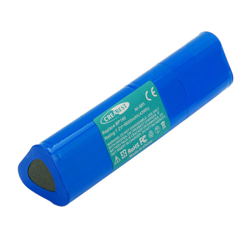 Batterie de remplacement Ni-MH 7,2 V 6 Ah pour Fluke BP190 B11432 Scopemeter 192 192B 196 196B 196C