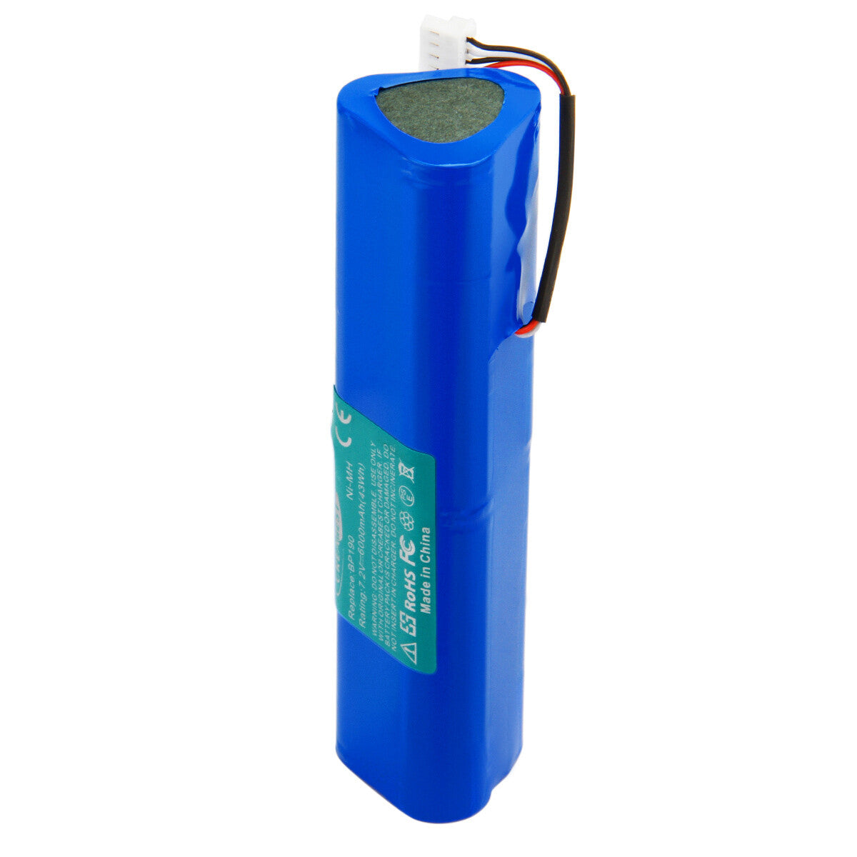 Batterie de remplacement Ni-MH 7,2 V 6 Ah pour Fluke BP190 B11432 Scopemeter 192 192B 196 196B 196C