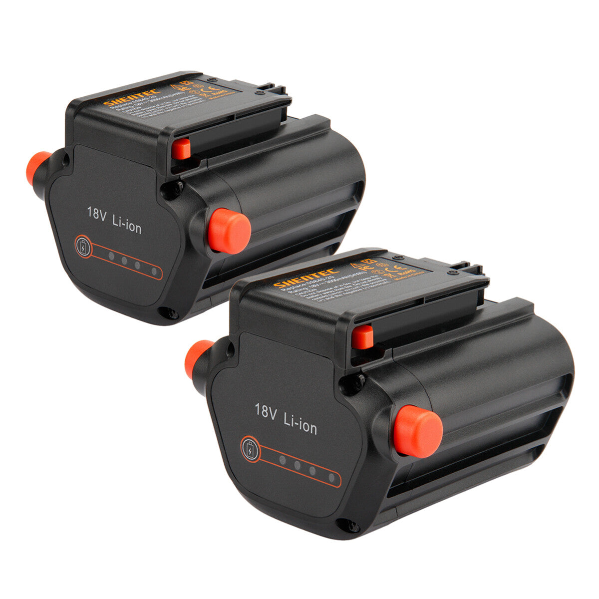 SHENTEC 2X 3000mAh 09840-20 BLi-18 Li-ion Batterie pour Gardena Delimber TCS Li-18/20