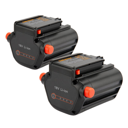SHENTEC 2X 3000mAh 09840-20 BLi-18 Li-ion Batterie pour Gardena Delimber TCS Li-18/20