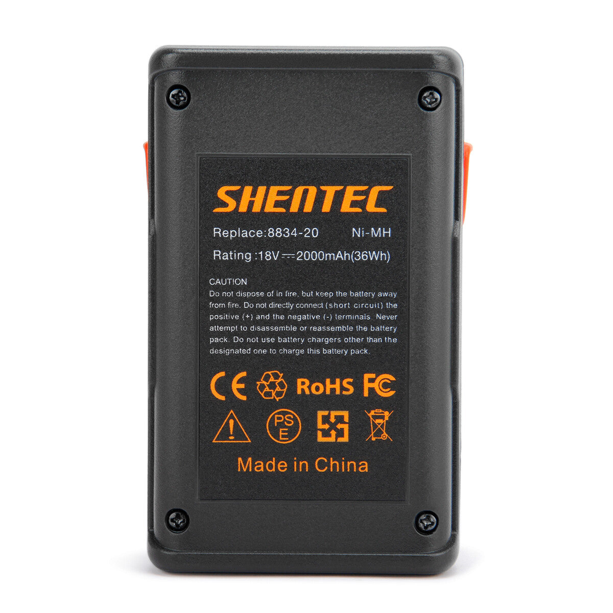 SHENTEC 2X 18V 2AH NI-MH BATTERIE POUR GARDENA 8834-20 648844 648872 SMALLCUT 300 EASYCUT 42