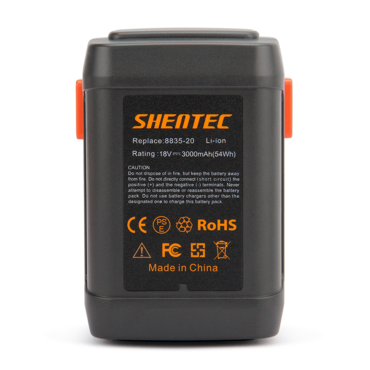 SHENTEC BATTERIE LI-ION 18V 4AH POUR GARDENA 8835-U 8835-20 8839-20 8878-20 ERGOCUT 48LI 8878
