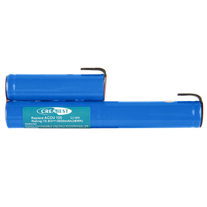Batterie de remplacement Li-ion 10,8V 3500mAh pour Gardena Accu100 (8805, 8805-20) coupe-bordures de pelouse