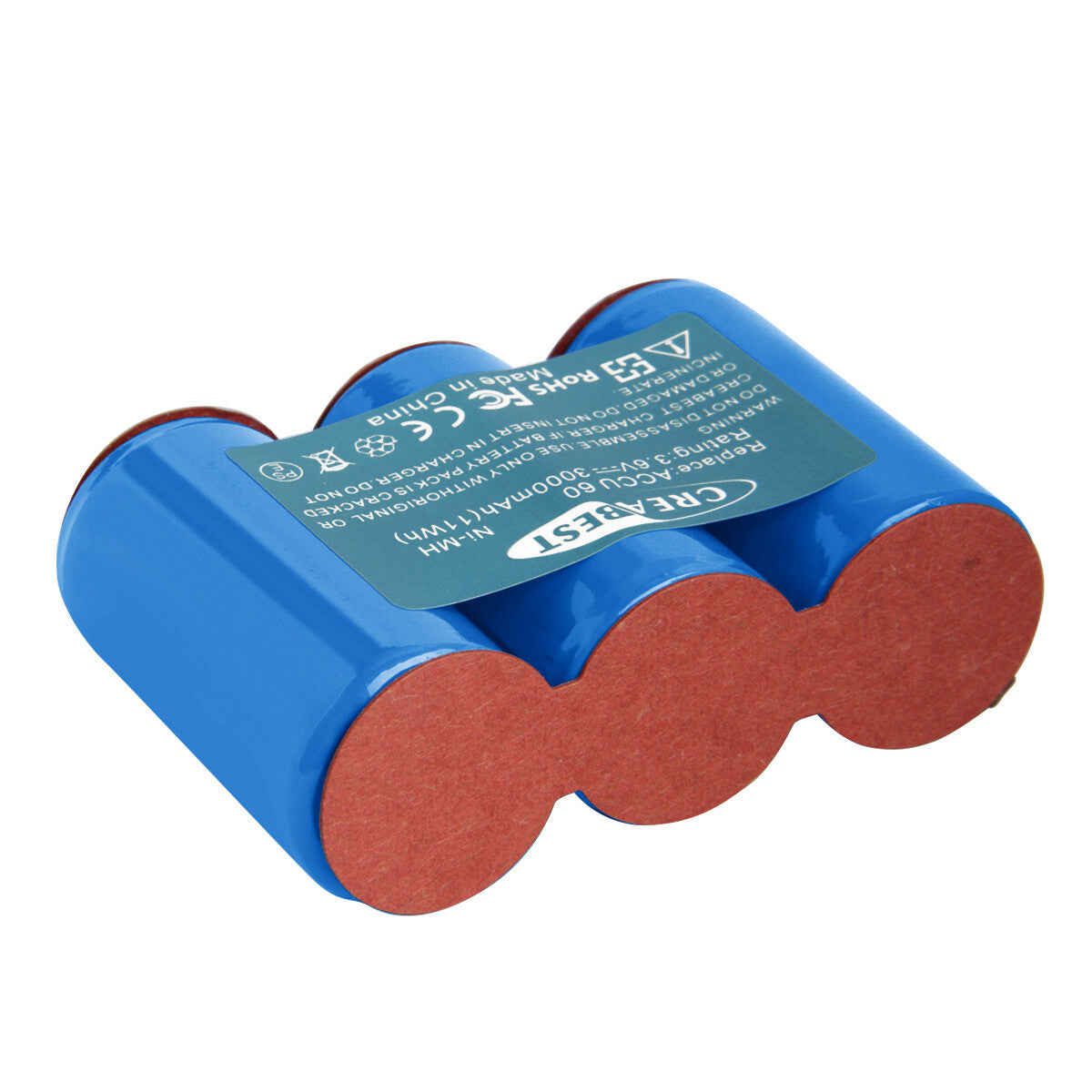 SHENTEC BATTERIE Ni-MH 3.6V 3.0Ah POUR Gardena ACCU 60 ACCU 45 302768 Accu45 8808 Accu60 8800