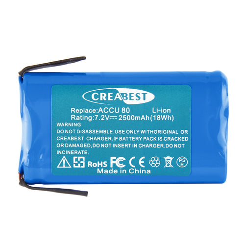 SHENTEC 7.2V 2500mAh Li-ion Batterie Pour Gardena ACCU80 8802-00.640.00 Accu 80 8803 8824