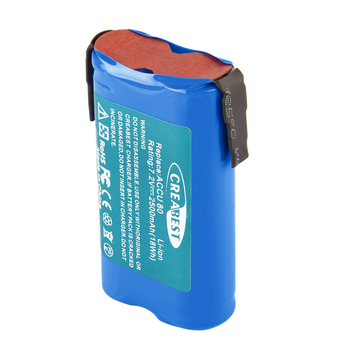 SHENTEC 7.2V 2500mAh Li-ion Batterie Pour Gardena ACCU80 8802-00.640.00 Accu 80 8803 8824