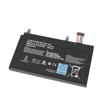 6830mAh 961TA010FA Batterie pour Gigabyte P35G v2 P35W v3 P35K v3 P37W v4
