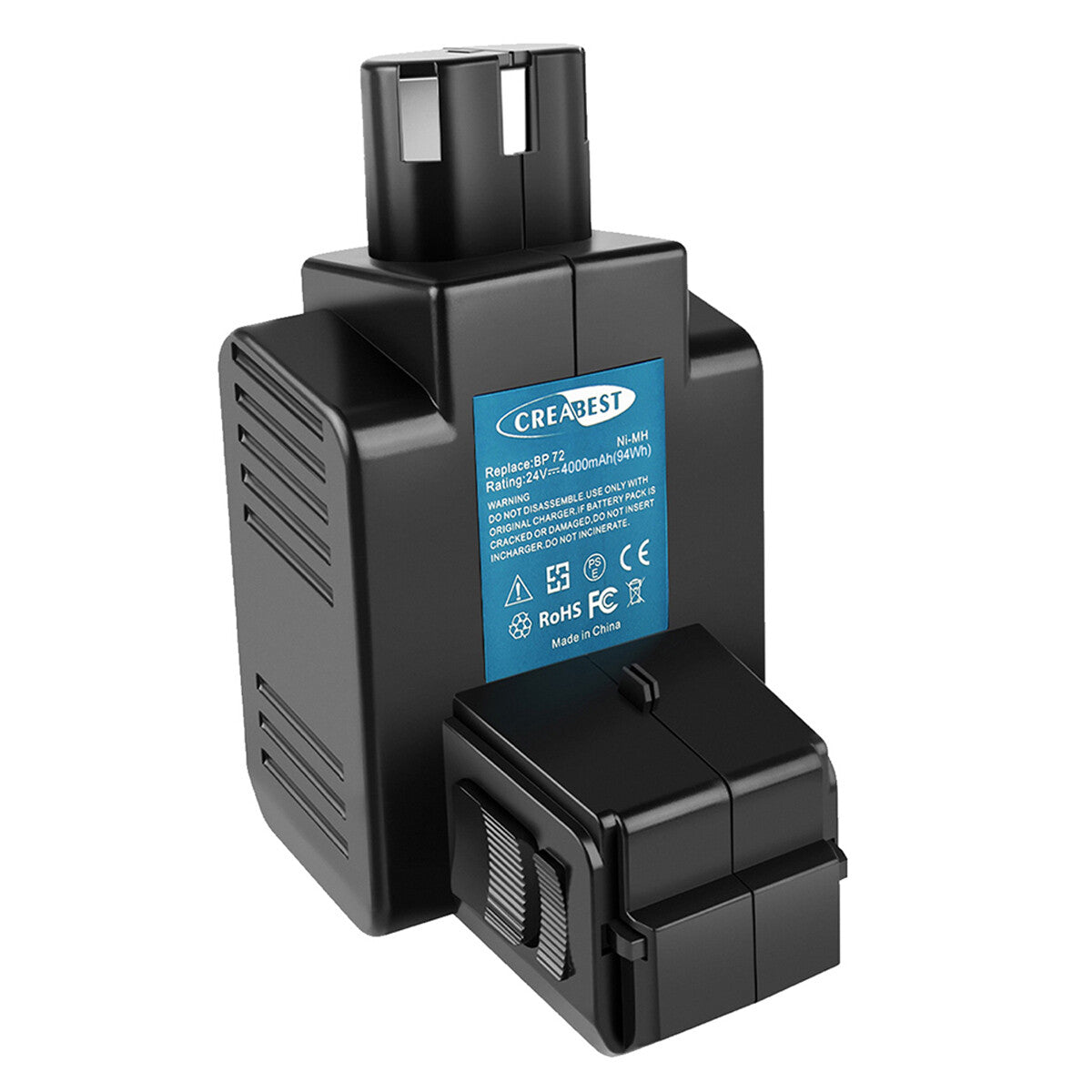 SHENTEC Batterie 24V 4000mAh Ni-MH pour Hilti BP72 BP 72 BP60 C7/36 TCU 7/36 C 7/24 TE5A