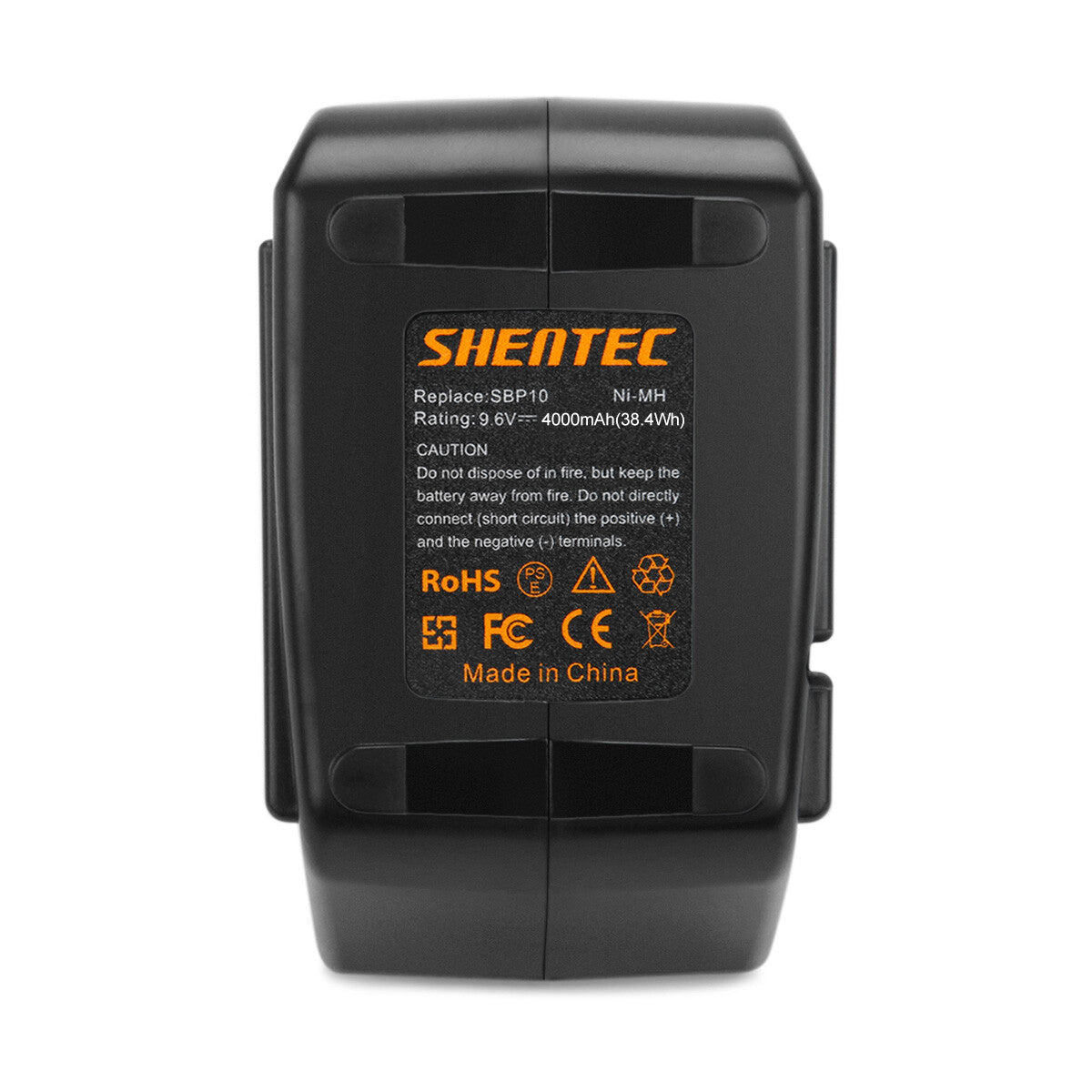 SHENTEC Batterie de remplacement Ni-MH 4Ah 9.6V pour Hilti SBP10 SPB105 SB10 SF100A BD2000 315078