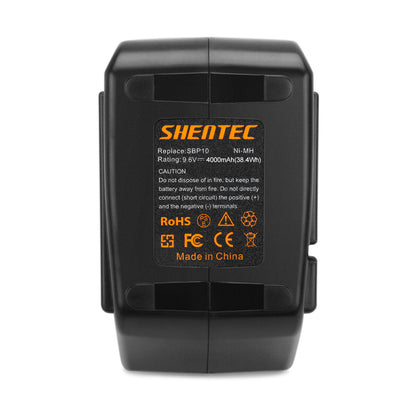 SHENTEC Batterie de remplacement Ni-MH 4Ah 9.6V pour Hilti SBP10 SPB105 SB10 SF100A BD2000 315078