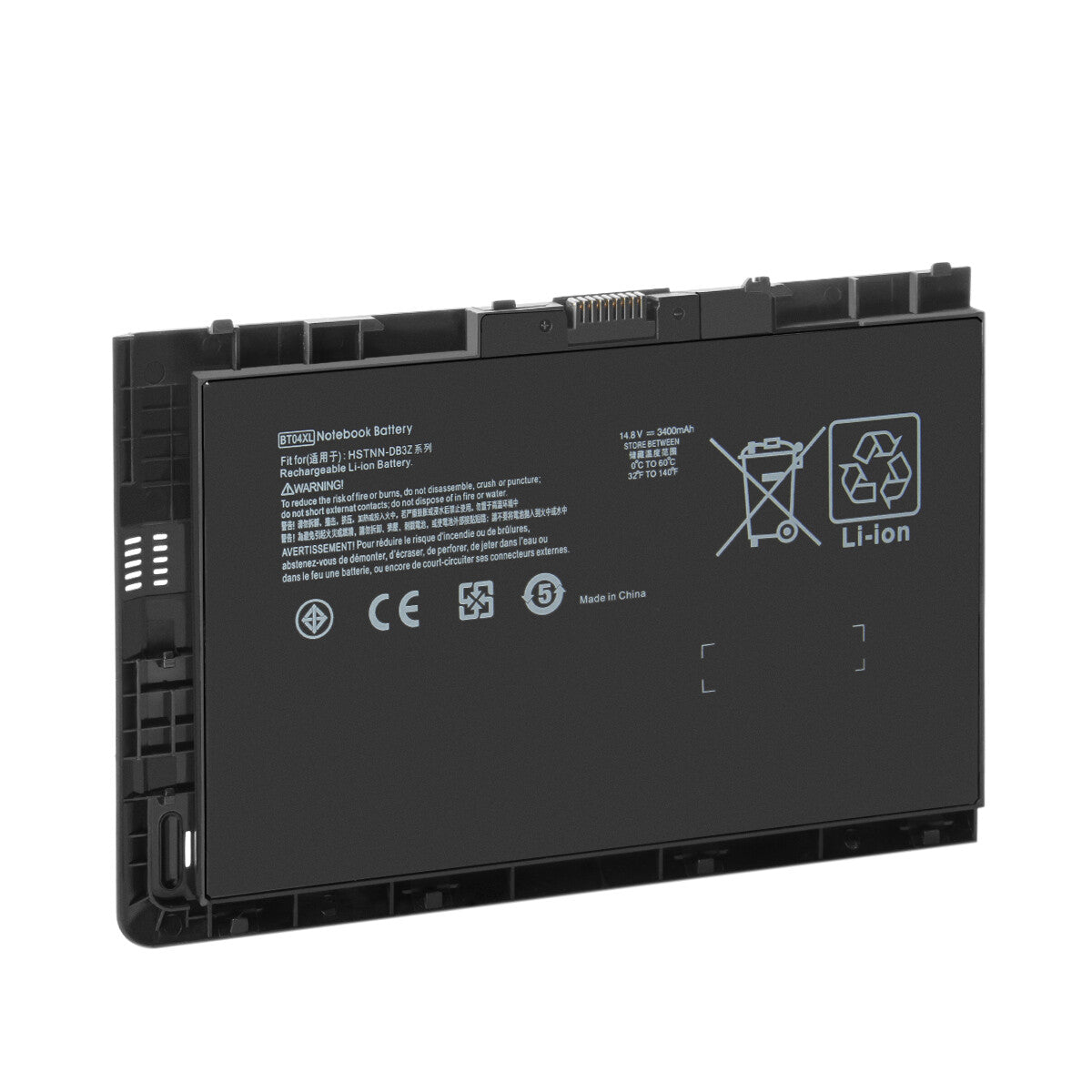 Batterie 52Wh 14,8V BT04XL HSTNN-DB3Z BA06XL pour HP EliteBook Folio 9470m 9480m