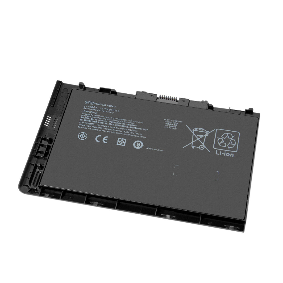 Batterie 52Wh 14,8V BT04XL HSTNN-DB3Z BA06XL pour HP EliteBook Folio 9470m 9480m
