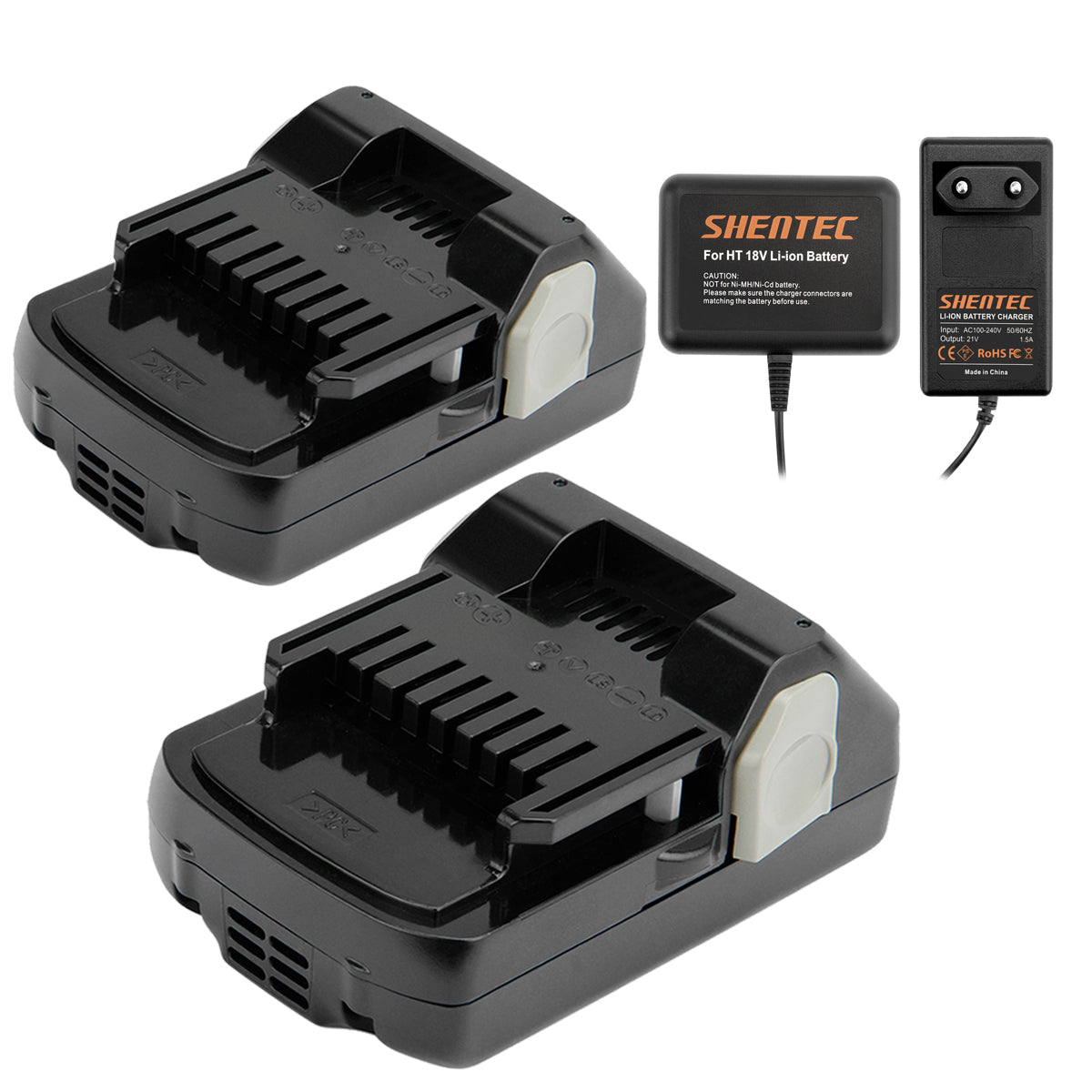 SHENTEC Chargeur de batterie 18V 3.5Ah pour Hitachi BSL1815X BSL1825 BSL1830 C18DSLP4