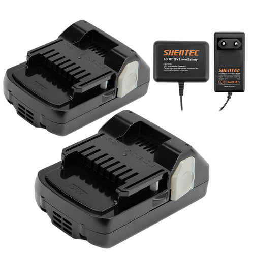 SHENTEC Chargeur de batterie 18V 3.5Ah pour Hitachi BSL1815X BSL1825 BSL1830 C18DSLP4