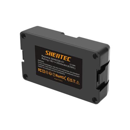 SHENTEC 3500mAH 18V Li-Ion Batterie pour Gardena Sileno 2020 City 2018 Sileno+R100L